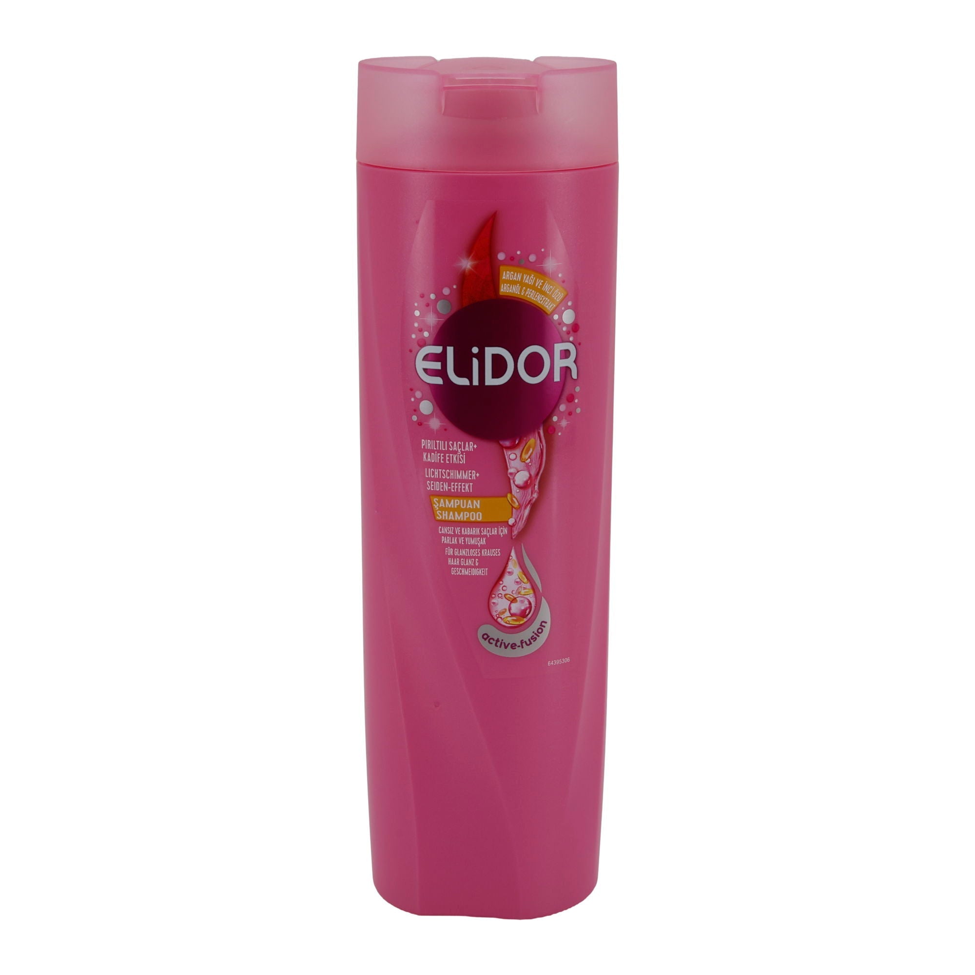 Shampoo Elidor Glanz-Effekt | Shampoo | Mit Arganöl & Perlenextrakt, für strahlenden Glanz & Geschmeidigkeit | 400 ml ELIDOR